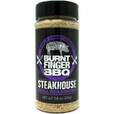 Burnt Finger BBQ koření Steakhouse grill seasoning 335 g