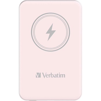 Verbatim Външна батерия Charge 'n' Go, магнитна, 5000 mAh, Розов