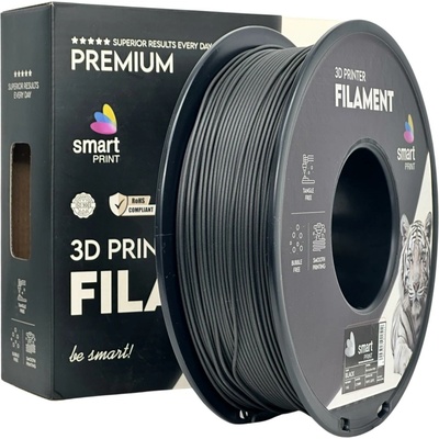 Smart Print FG-S129-E1 PLA Carbon Fiber, Black, 1kg, 1,75mm