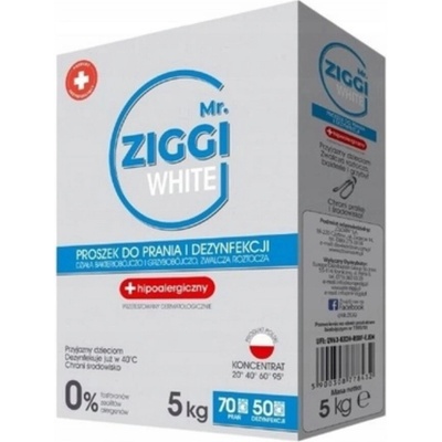 Mr. Ziggi Hypoalergenní prací prášek 5 kg 70 PD