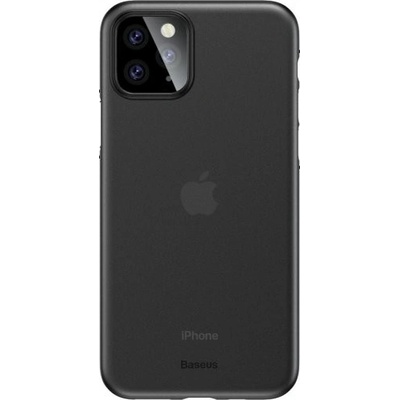 Baseus ultratenké transparentné matné iPhone 11 Pro – čierne