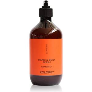 Kolorky Hand & Body Wash почистващ гел за ръце и тяло Grapefruit 490ml