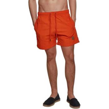 Urban Classics Бански гащета Urban classics Block swimming shorts - Orange (Rust Orange)