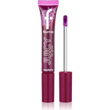 Flormar Juicy Lip Gloss хидратиращ блясък за устни цвят 001 Raspberry 10ml