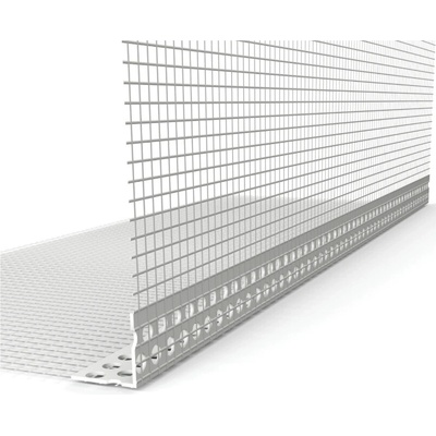 Lišta AL so sieťkou100x2,5m Vertex rohová