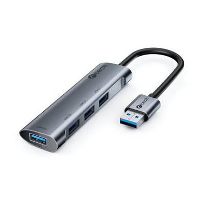 C-TECH HUB USB, UHB-U3-AL, 4x USB 3.2 Gen 1, hliníkové tělo - UHB-U3-AL