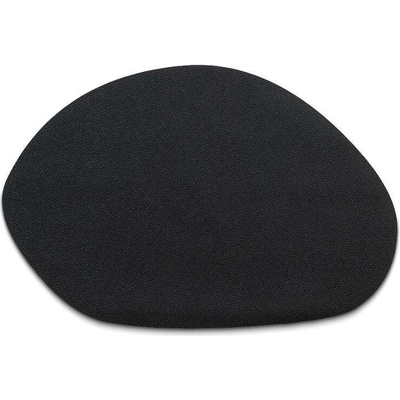 Kela Prostírání Stone PU kůže černá 45,0x30,0x0,2cm