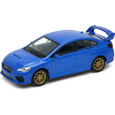 Welly Subaru Impreza WRX STI modré 1:34 – Zboží Dáma
