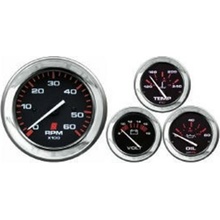 QUICKSILVER Admiral Instrument Set chrómový rámčierny povrch 79-895283Q61