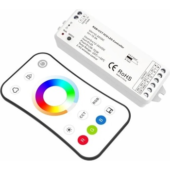 OPTONICA Rgb+colour temperature remote control 12-24vdc 3aх5ch max15a 180w/360w(12/24v) (6387)