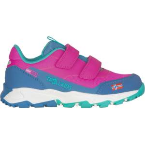Trollkids Детски мултиспорт обувки Trollkids Kid's Preikestolen Hiker Multisport shoes - Light Magenta / Cornflower / Aquamarine / Morning Dew - размер 36 (EU) (702-2108-1422)