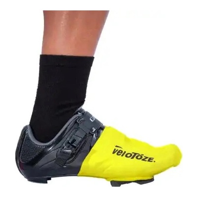 Velotoze Toe Cover Road Latex Trainers Yellow