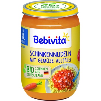 Bebivita БИО паста с шунка и зеленчуци 220г