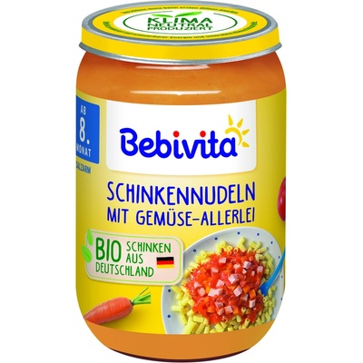 Bebivita БИО паста с шунка и зеленчуци 220г