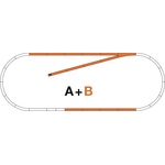 Roco Комплект релси B - Roco-Line (42020)