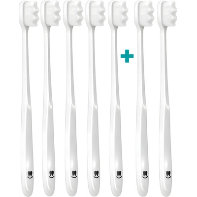 Nanosmile Ultrajemný zubní kartáček White 7 ks