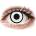 MAXVUE VISION ColourVUE Crazy Lens White Zombie 2 pcs