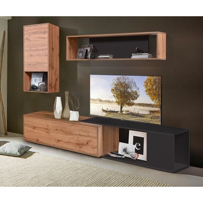 Холна секция Gianni дъб вотан и антрацит