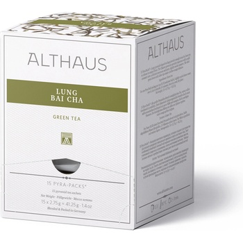 Althaus Зелен чай Althaus - Lung Bai Cha Pyra Опаковка 15x2.75 г