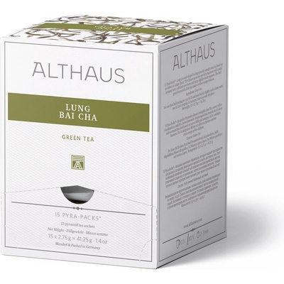 Althaus Зелен чай Althaus - Lung Bai Cha Pyra Опаковка 15x2.75 г