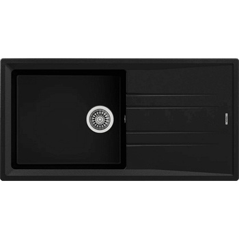 Teka Гранитна мивка, обръщаема, за шкаф 60 см Stone 60 L-TG ЧЕРНА (М.1020.ЧЕ)