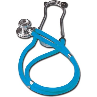 GIMA JOTARAP 5v1, Stetoskop pre internú medicínu, dvojhlavový, dvojhadičkový, svetlo modrý