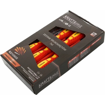 KRAFT&DELE KRAFT&DELE Sada skrutkovačov 7 ks