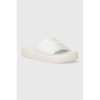 Tommy Hilfiger Чехли Tommy Hilfiger PLATFORM MESH POOL SLIDE в бяло с платформа FW0FW07828 (FW0FW07828)