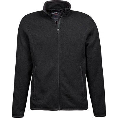Tee Jays 9615 pánska fleecová bunda čierna