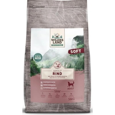 Wildes Land Dog Soft Adult Beef & Rice 5 kg