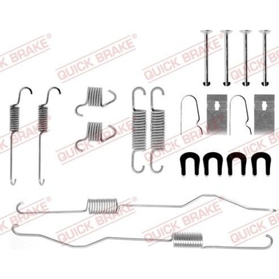 Sada příslušenství, brzdové čelisti QUICK BRAKE 105-0694