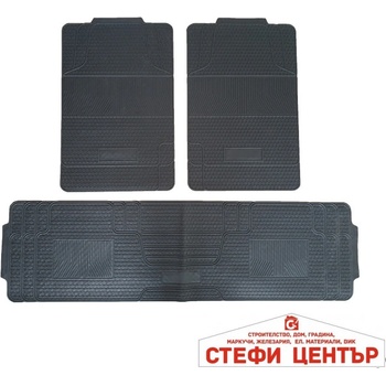 Paolo Гумени стелки универсални черни 3090-3 бр/к-т (51155)