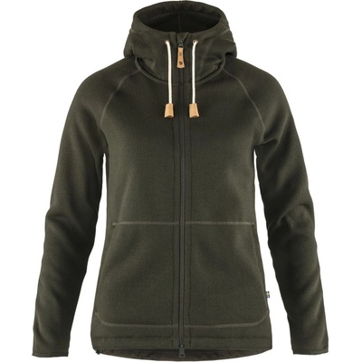Fjällräven Övik Fleece Hoodie W Deep Forest
