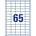 Avery Zweckform Avery Zweckform, Labels Avery 38 x 21, 2mm, A4 (3666)