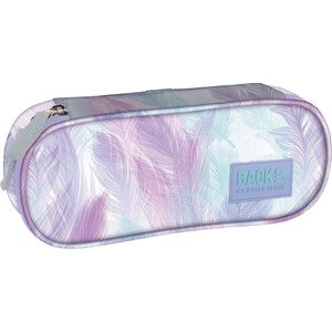 BackUP Овален ученически несесер BackUp A - Feather light, 1 цип (92796)