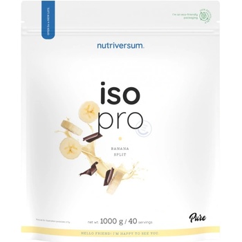 Nutriversum Iso Pro Pure Whey | Isolate with N-Zyme System [1000 грама] Banana Split