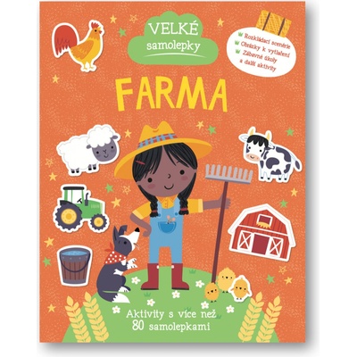 Veľké samolepky Farma