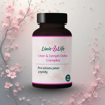 Linie4Life LIVER and LYMPH DETOX COMPLEX 90 kapsúl 30 dní
