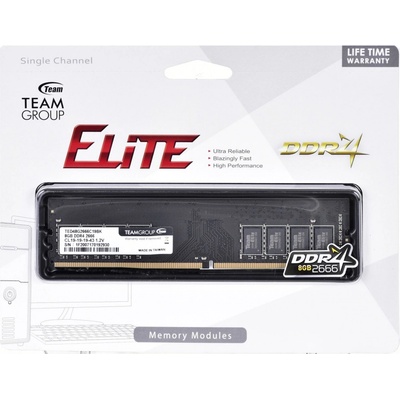 Team Group DDR4 8GB 2666MHz CL19 TED48G2666C1901