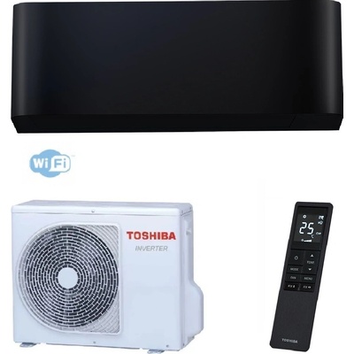 Toshiba Shorai Curve Black Klimatizácia komplet set 5,0 kW
