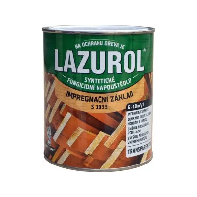 LAZUROL impregnační základ S1033 čirý, 750 ml