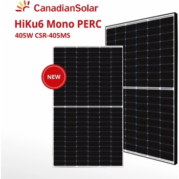 Canadian Solar Canadian Solar, фотоволтаичен панел Mono PERC HIKU6 405W BlackFrame (HIKU6 405W BlackFrame)