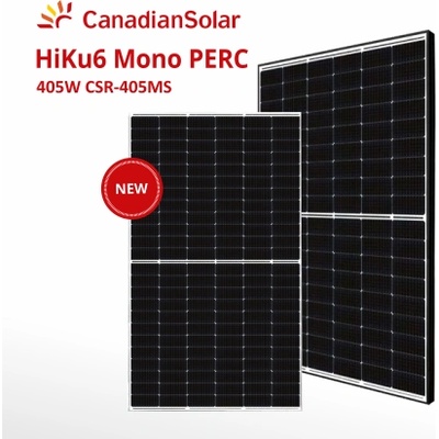 Canadian Solar Canadian Solar, фотоволтаичен панел Mono PERC HIKU6 405W BlackFrame (HIKU6 405W BlackFrame)