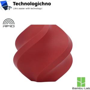 Bambu Lab PLA Matte Bambu Dark Red Refill No Spool (A01-R4-1.75-1000-SPLFREE)