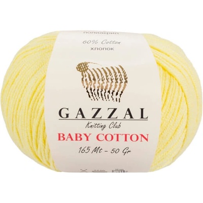 Příze Gazzal Baby Cotton 3413