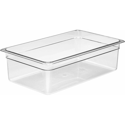 Cambro Nádoba Camwear GN 1/1 z polykarbonátu, Cambro, GN 1/1, 19,5 L, Priehľadná, 325x530x(H)150mm