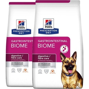 Hill's Hill s Prescription Diet Gastrointestinal Biome Грижа за храносмилането за кучета 2 x 10 кг
