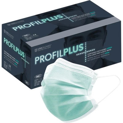 Unigloves roušky Profil Plus zelená 50 ks