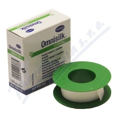 Omnisilk nápl. 1 ks bílé hedv. 1,25 cmx 5 m