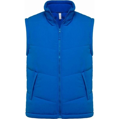 Kariban Vintage K6116 pánská vesta light royal blue